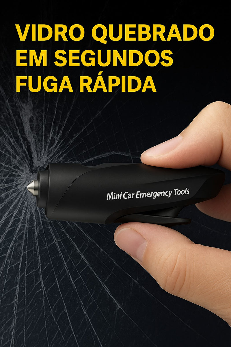Martelo de Emergência para Carros AutoResQ Mini