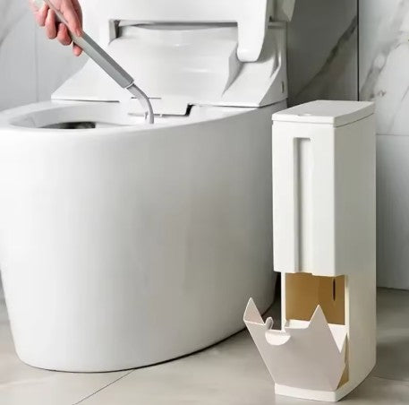 Lixo para Banheiro Compacto e Funcional CleanCore Duo