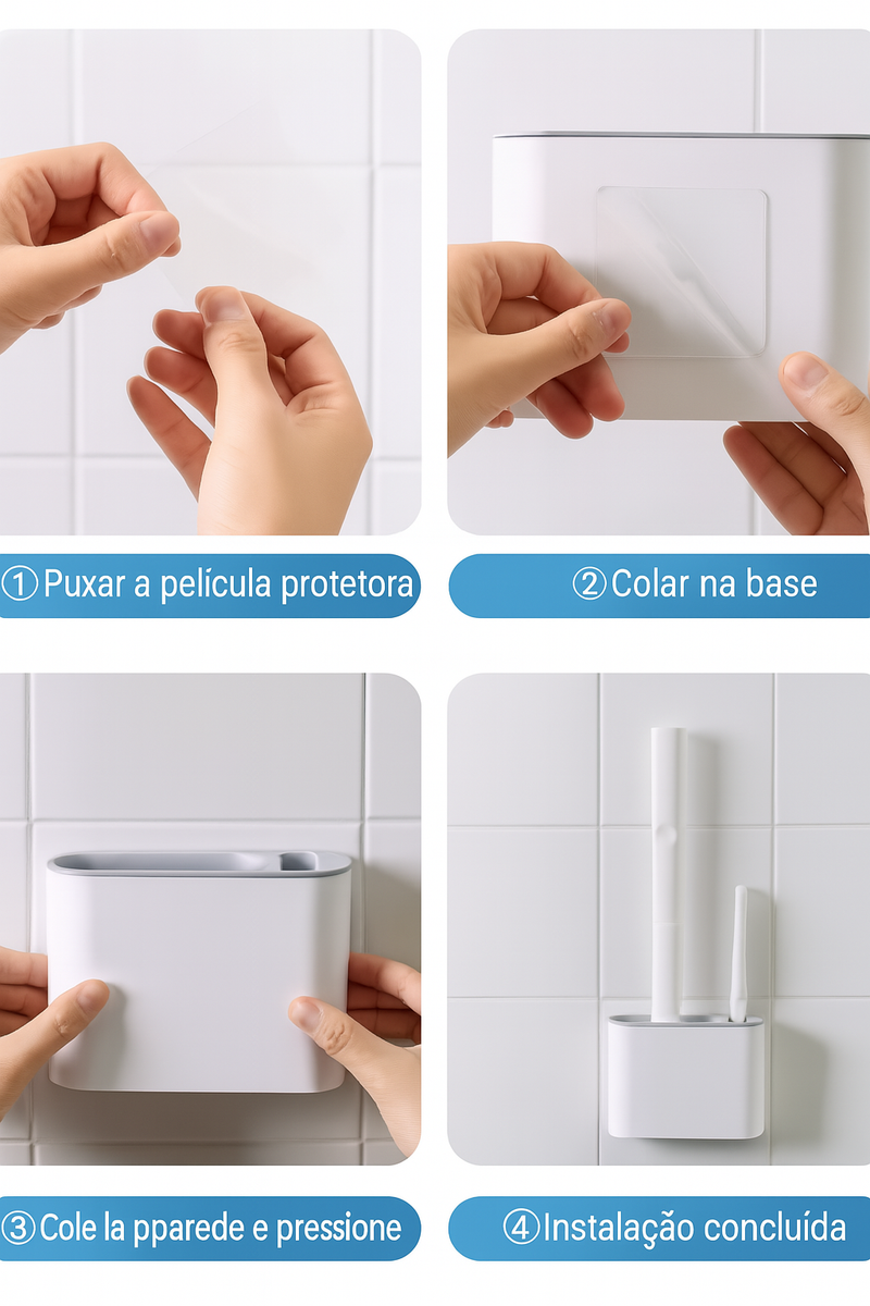 Escova de Limpeza de Vaso Sanitário CleanFlex™