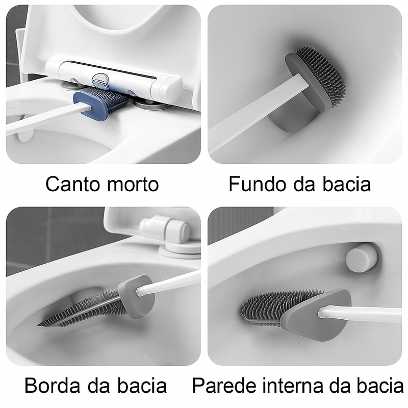 Escova de Limpeza de Vaso Sanitário CleanFlex™