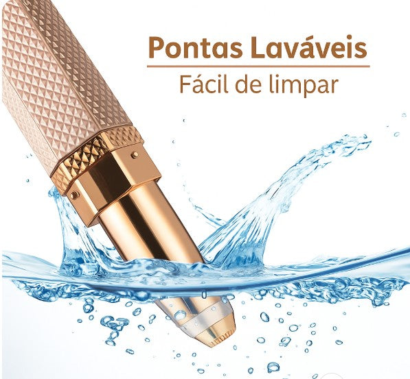 Caneta Depiladora Facial Elétrica GlamSkin™