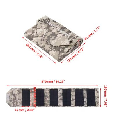 Painel Solar Dobrável Mini SolarGo