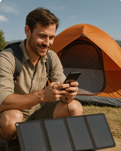 Painel Solar Dobrável Mini SolarGo