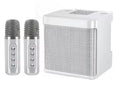 Karaokê Portátil com Microfones Sem Fio StageBox™