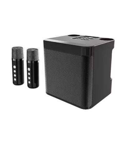 Karaokê Portátil com Microfones Sem Fio StageBox™