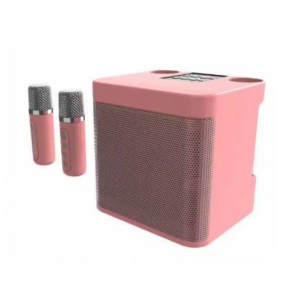 Karaokê Portátil com Microfones Sem Fio StageBox™