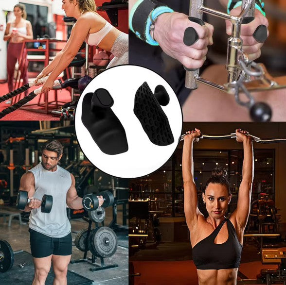 Protetor de Mão para Musculação GripGuard - Pegada de Silicone Para Melhor Aderência