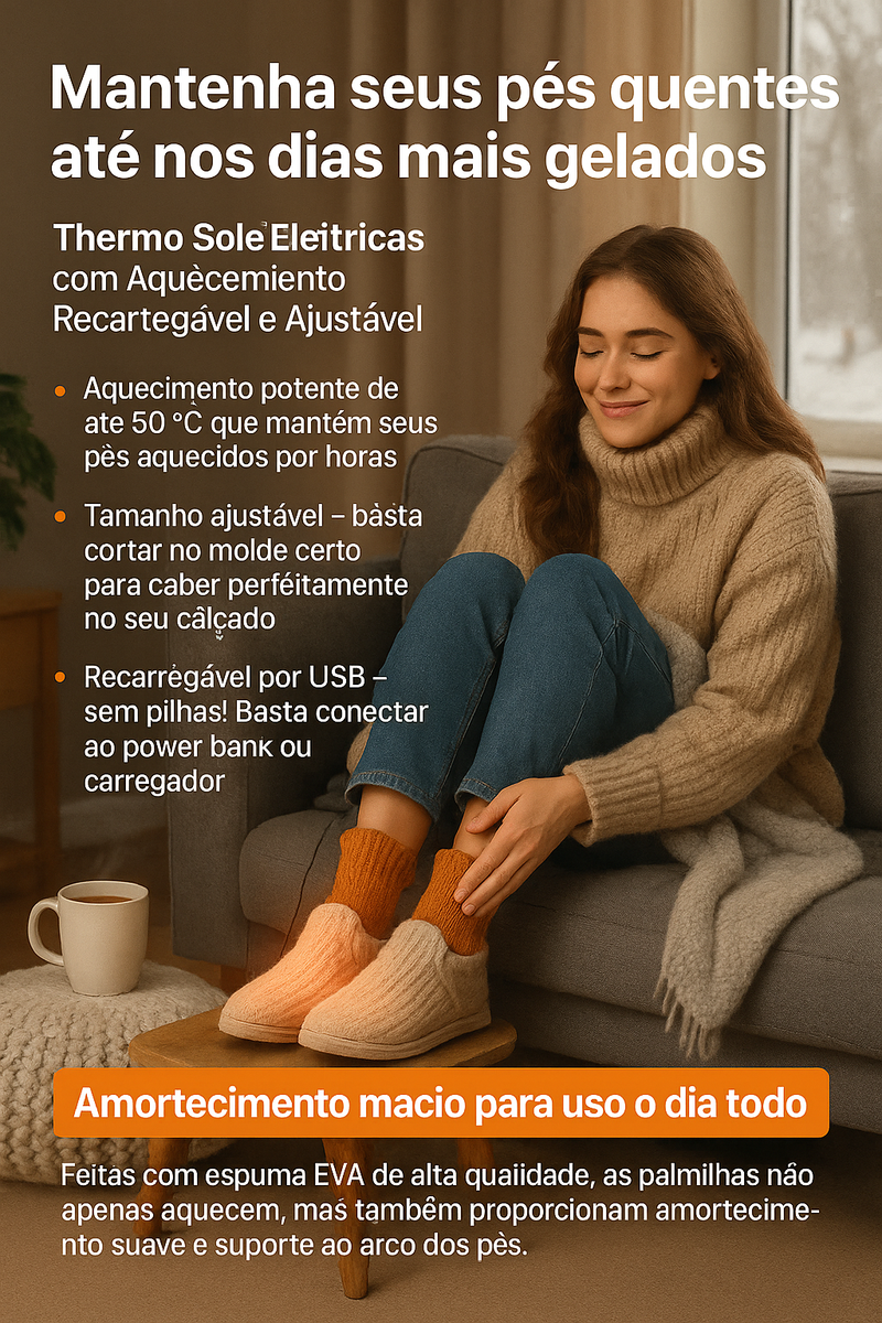 Palmilha Aquecida ThermoSole Pro
