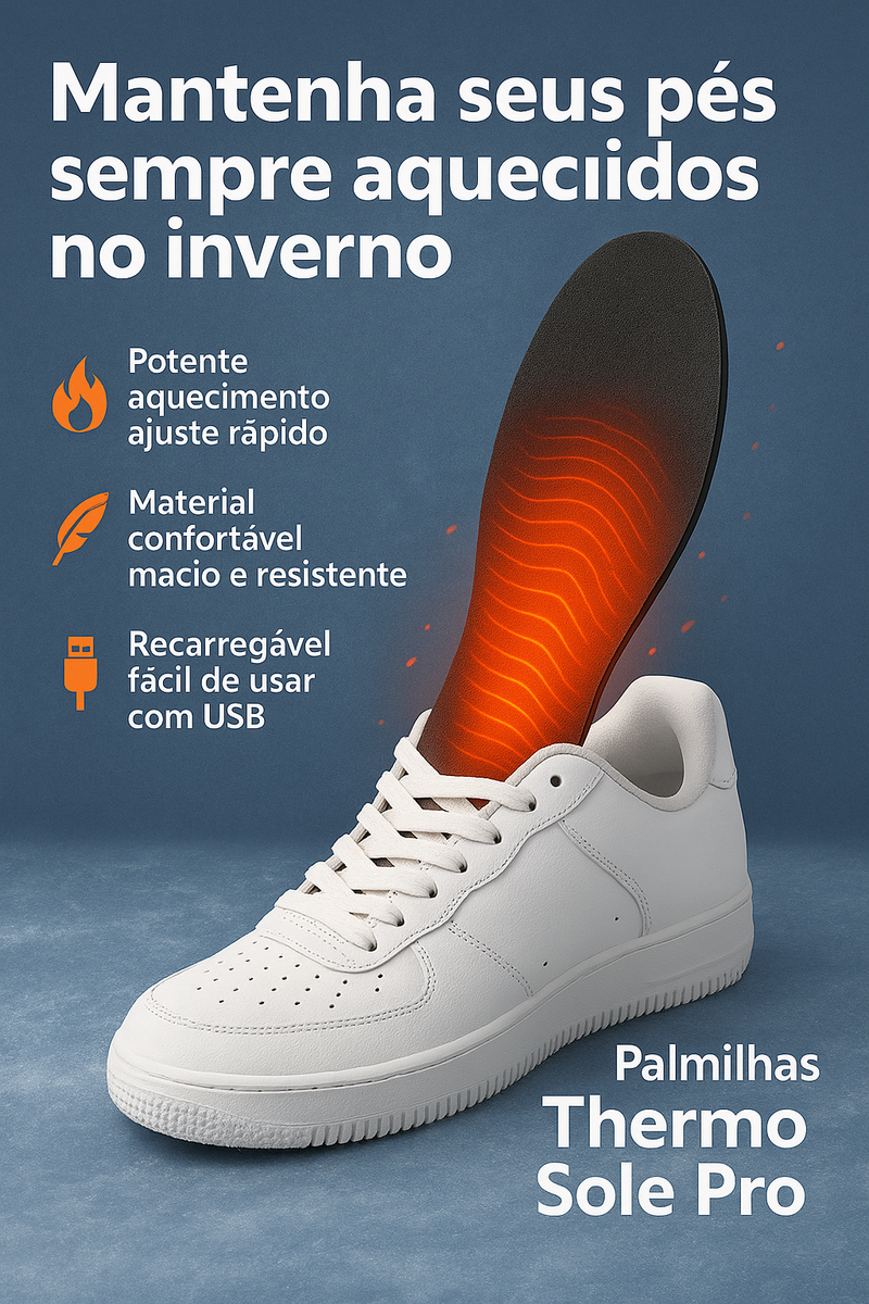 Palmilha Aquecida ThermoSole Pro